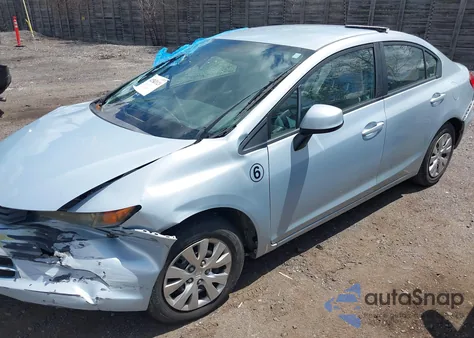 2012 Honda Civic Lx from USA, damaged, VIN 2HGFB2F52CH596040